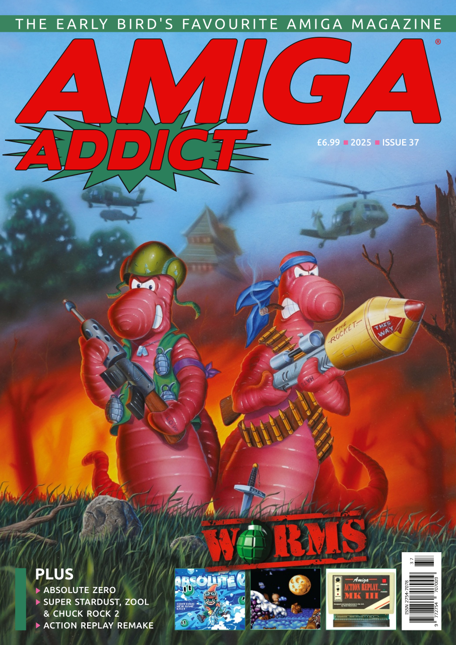 Worms - Amiga Addict magazine 2025 Issue 36 Worms - Amiga Addict magazine 2025 Issue 36